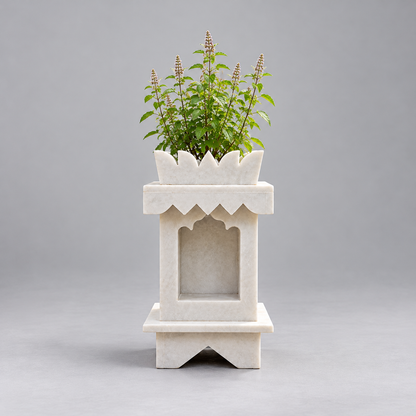 Plain White Marble Temple (Small)