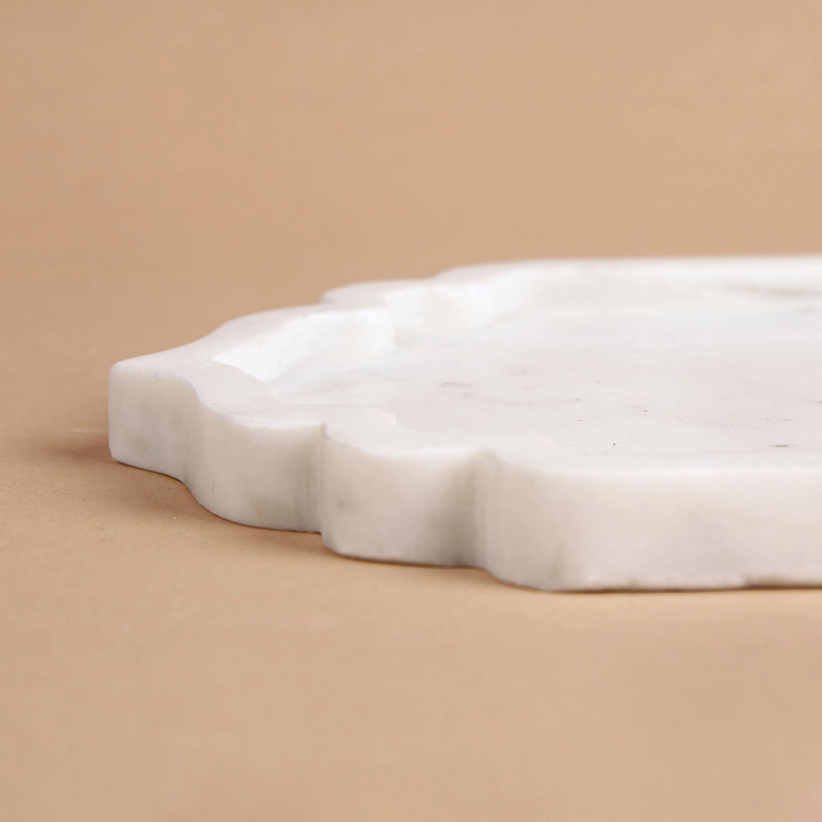 Arch Tray - White Marble Arched Rectangular Tray