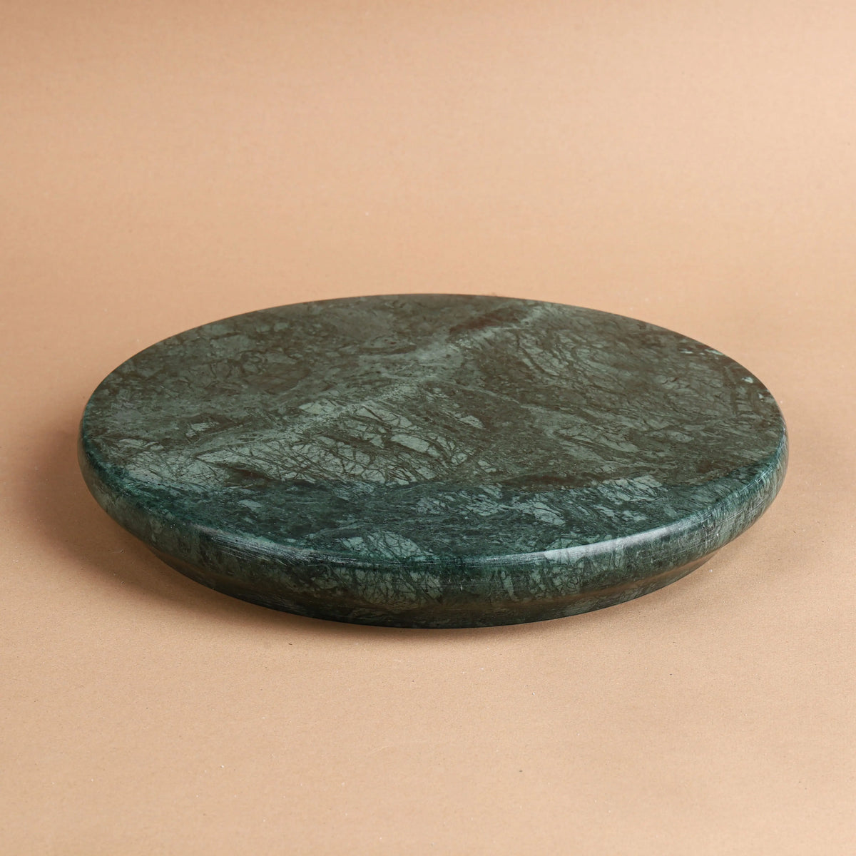 Green Marble Chakla, 10 inch
