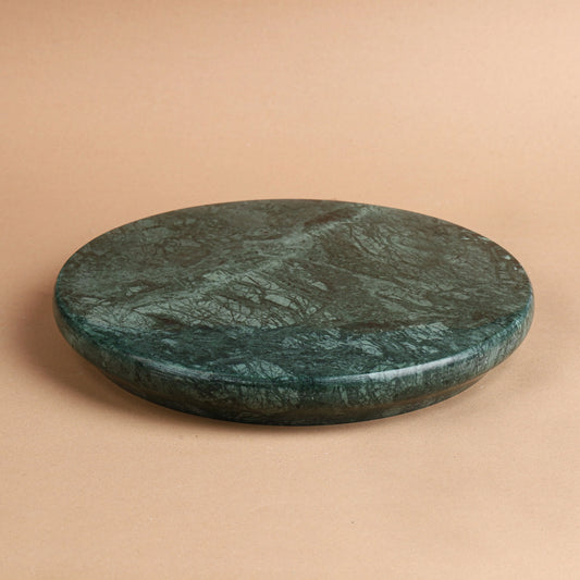 Green Marble Chakla, 10 inch