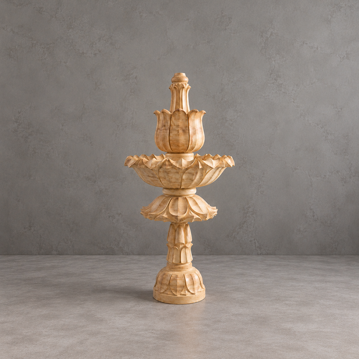 The Sandstone Grandeur – Two-Tier Fountain