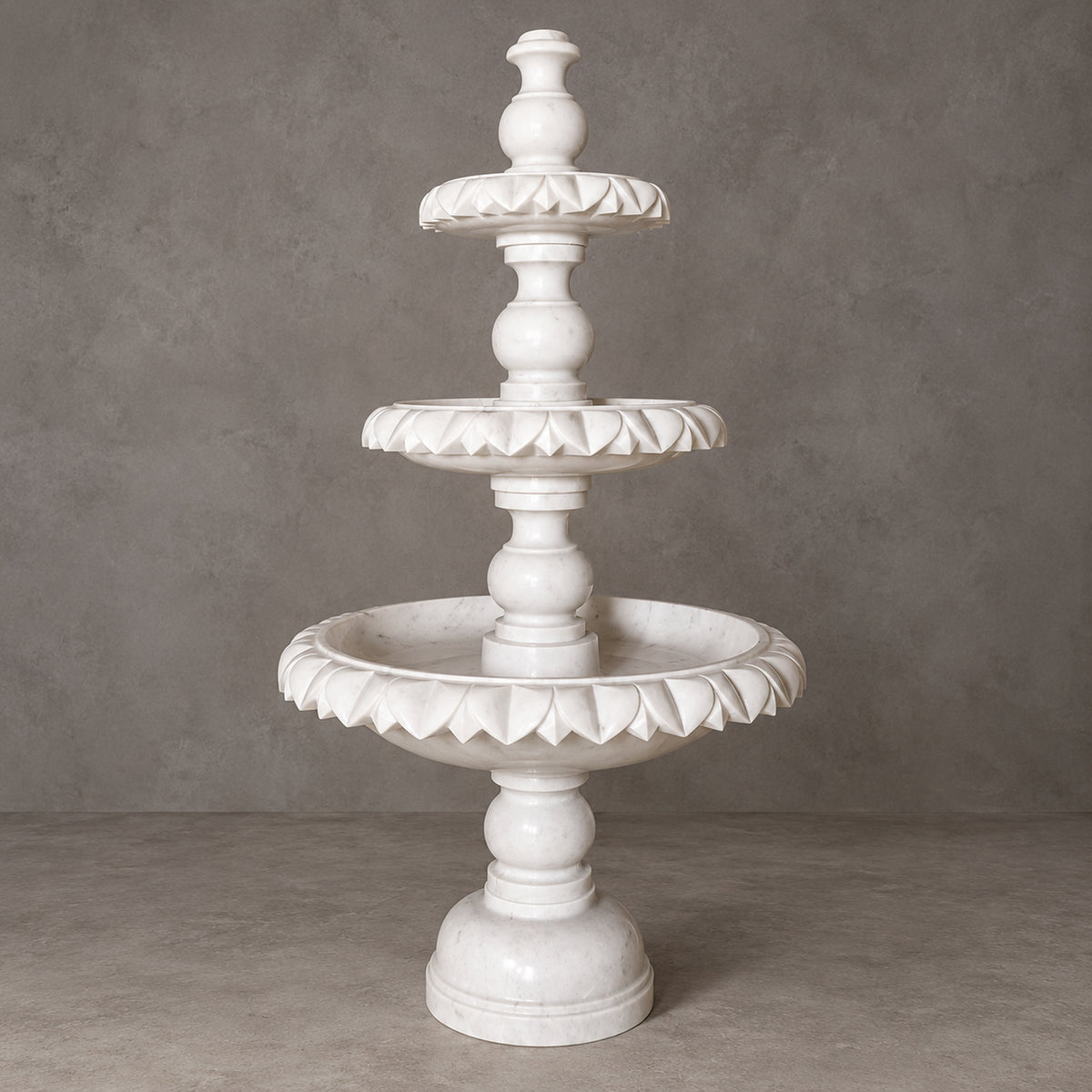 The Three-Tier Heritage – Banswara Marble Fountain